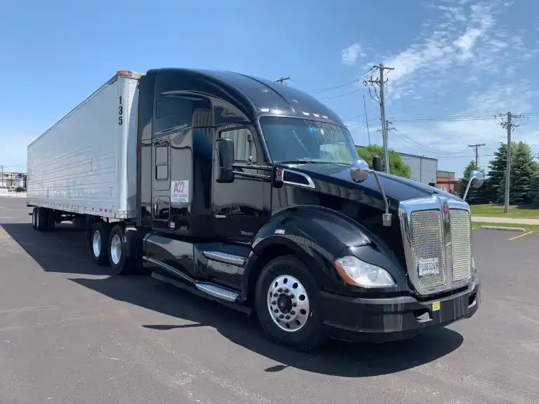 Black truck for owner operator opportunities