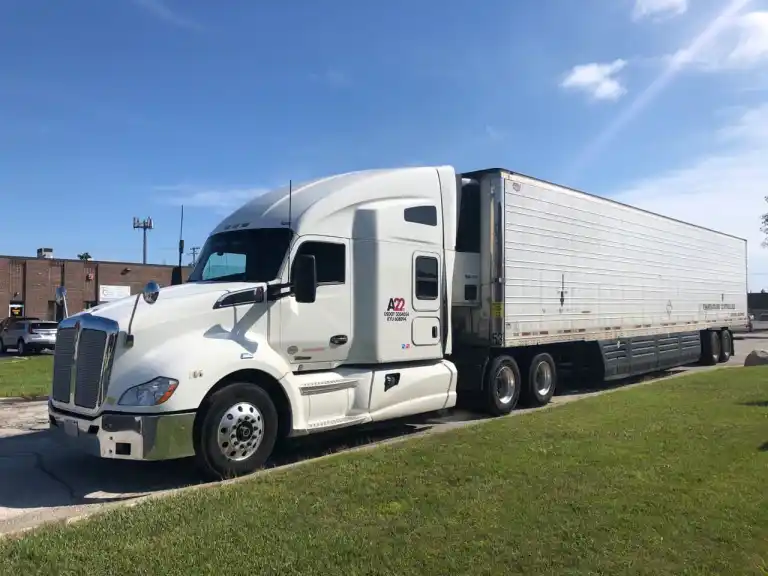 White A22 truck